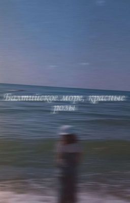 Балтийское море, красные розы