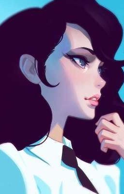 Её глаза цвета васильков