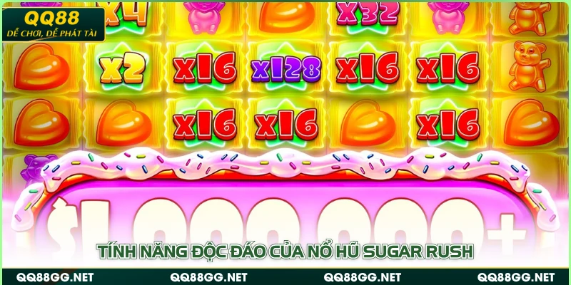 Tính năng độc đáo của nổ hũ Sugar Rush